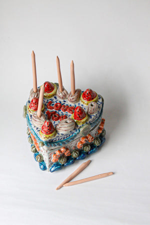 Birthday Cake Trinket Box