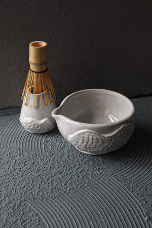 Sans Souci Matcha Bowl & Chasen Stand