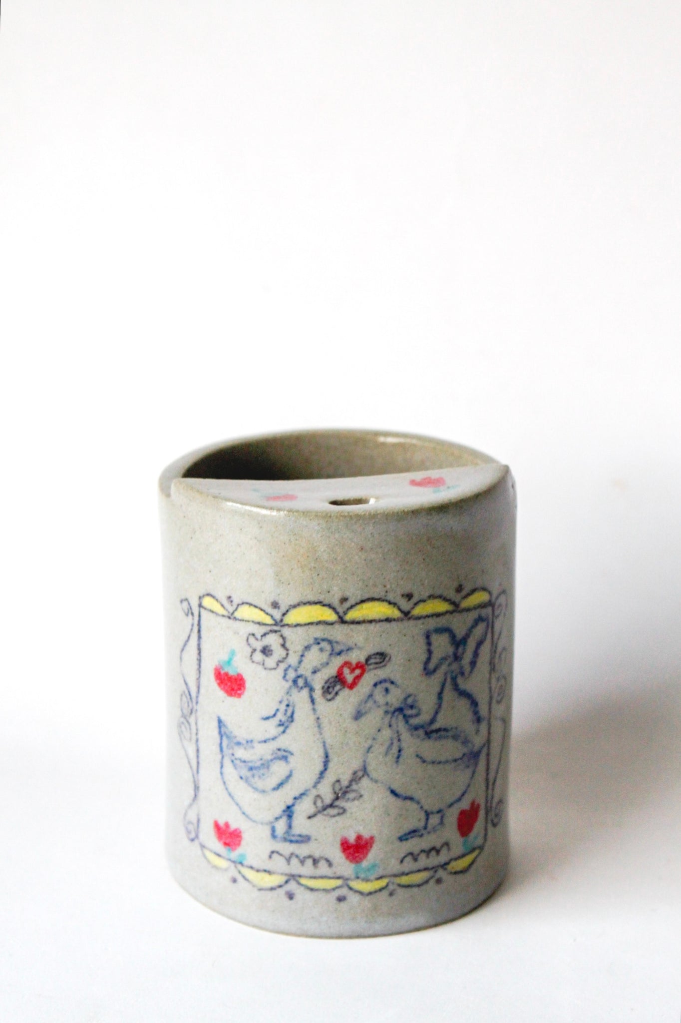 Spring Romance (Duck & Friend) Latte Tumbler