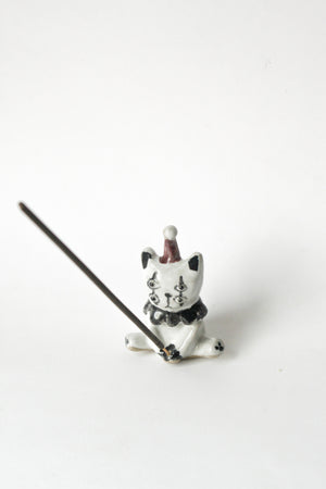 4-Eyed-Cat Demon Incense Holder