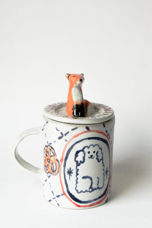 Animal Farm Mug with Fox