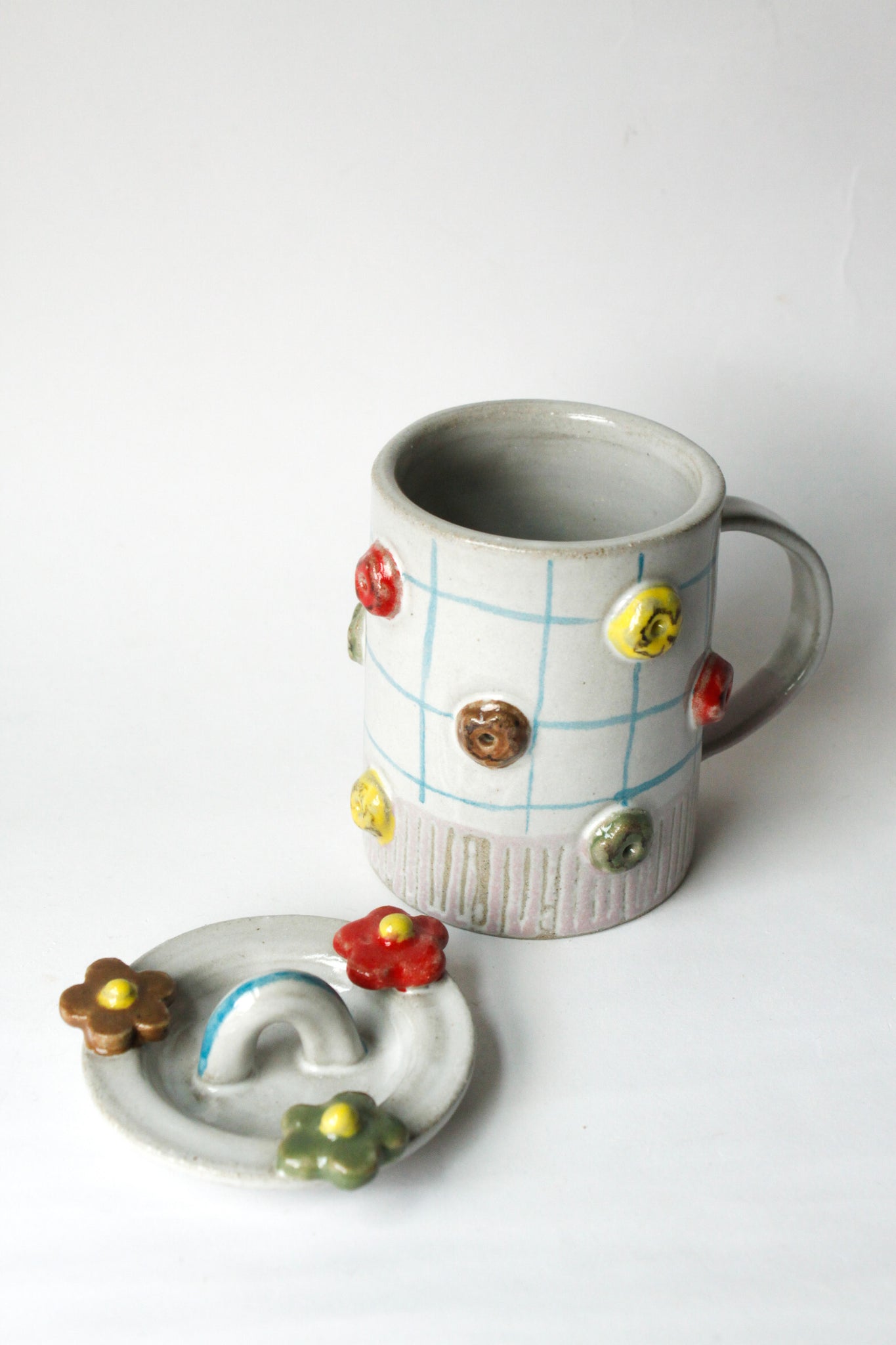 Froot Loops Mug with Lid