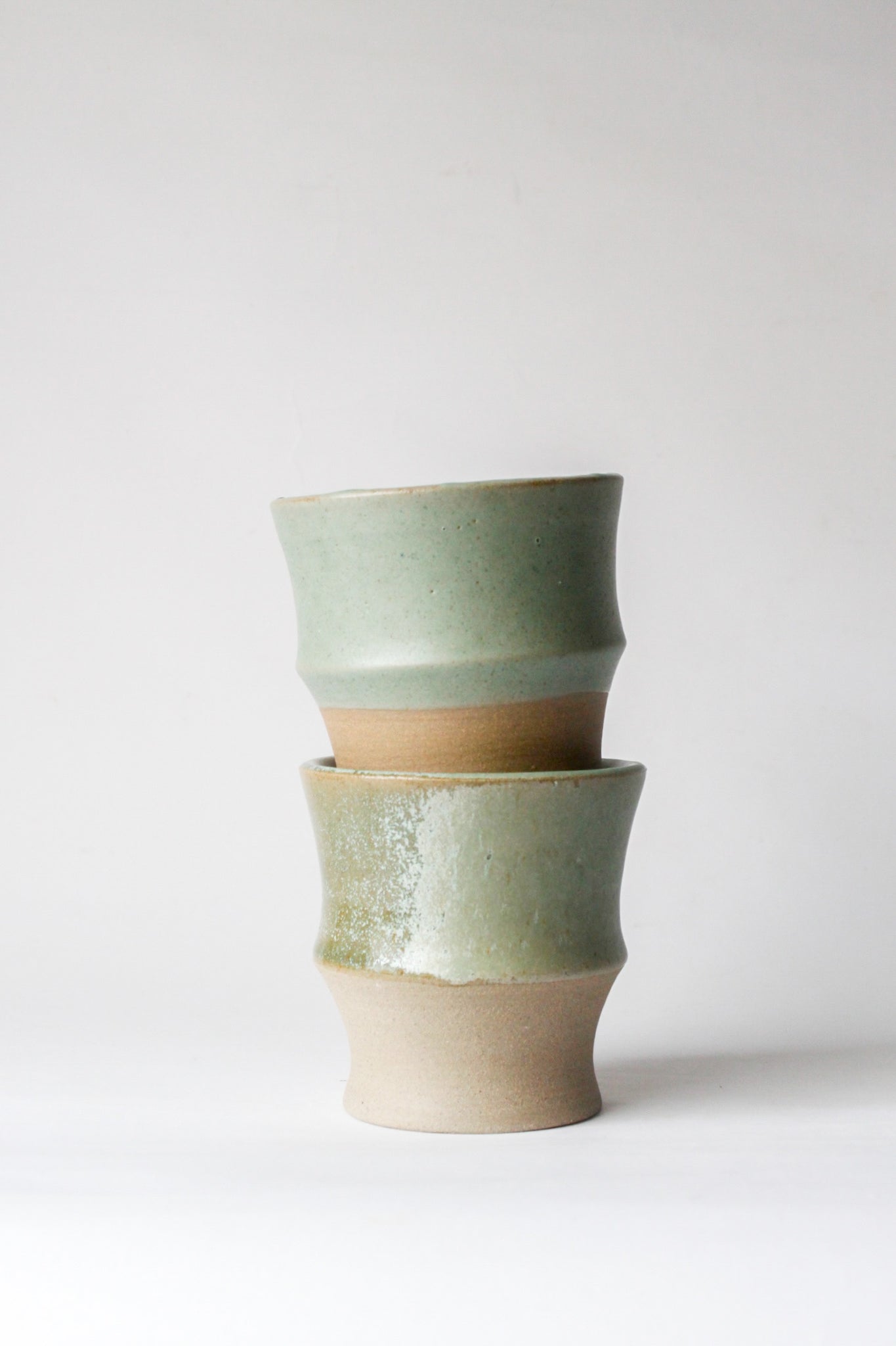 Bamboo Cup in Jade