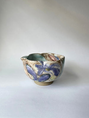 Impressionist Camellia Matcha Bowl