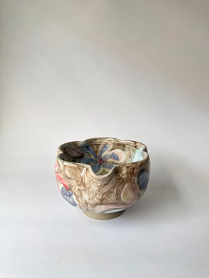 Impressionist Camellia Matcha Bowl