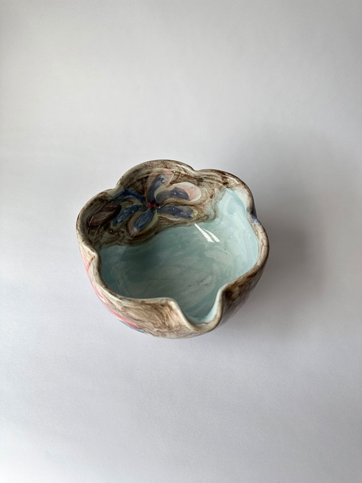 Impressionist Camellia Matcha Bowl