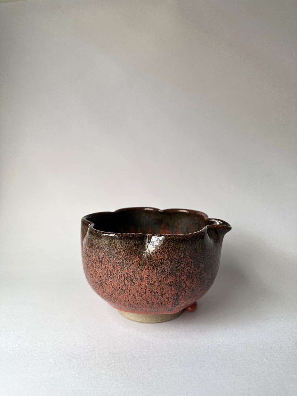 Pomegranate Camellia Matcha Bowl