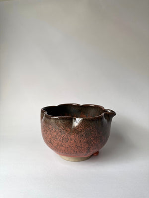 Pomegranate Camellia Matcha Bowl