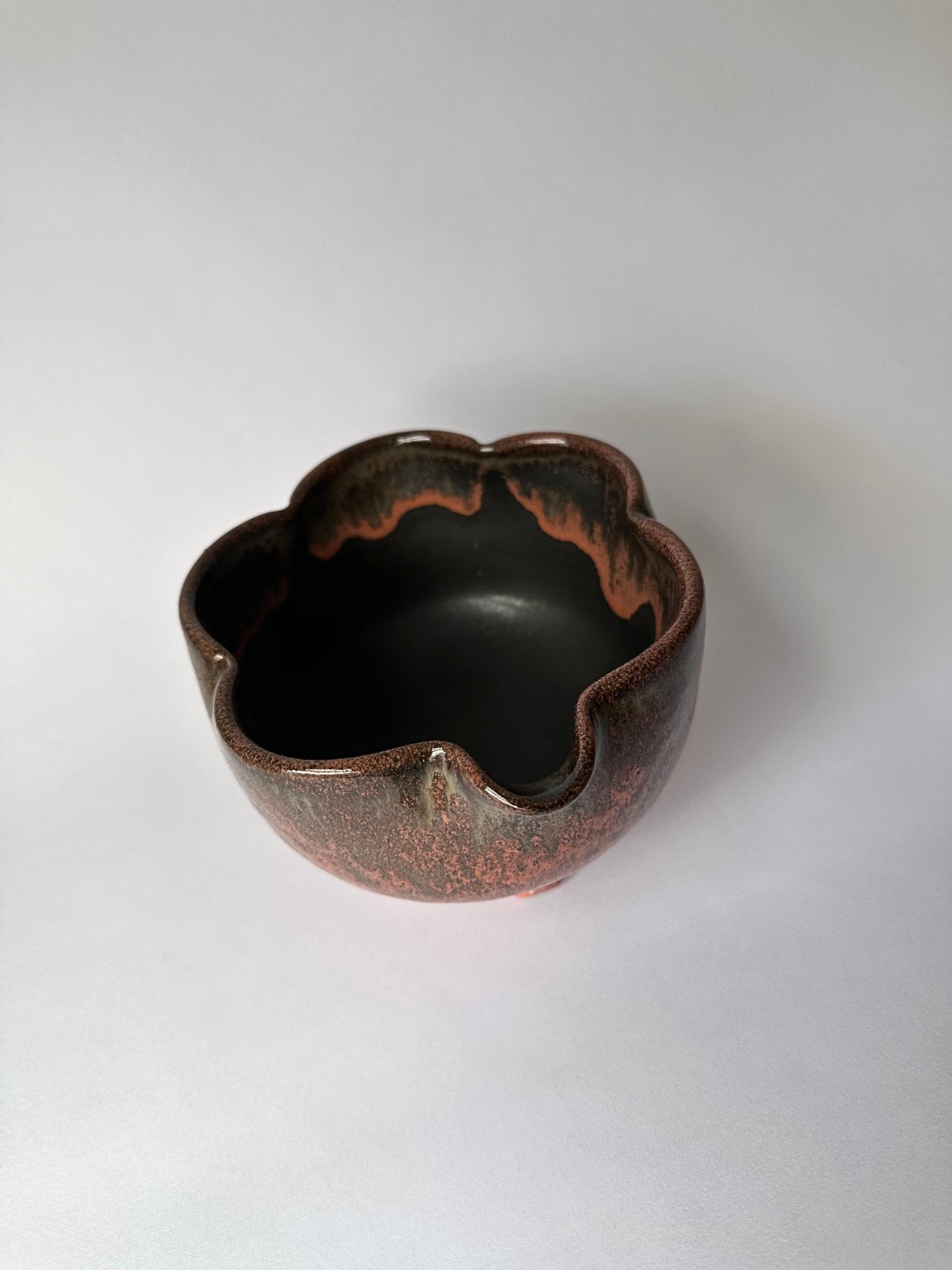 Pomegranate Camellia Matcha Bowl