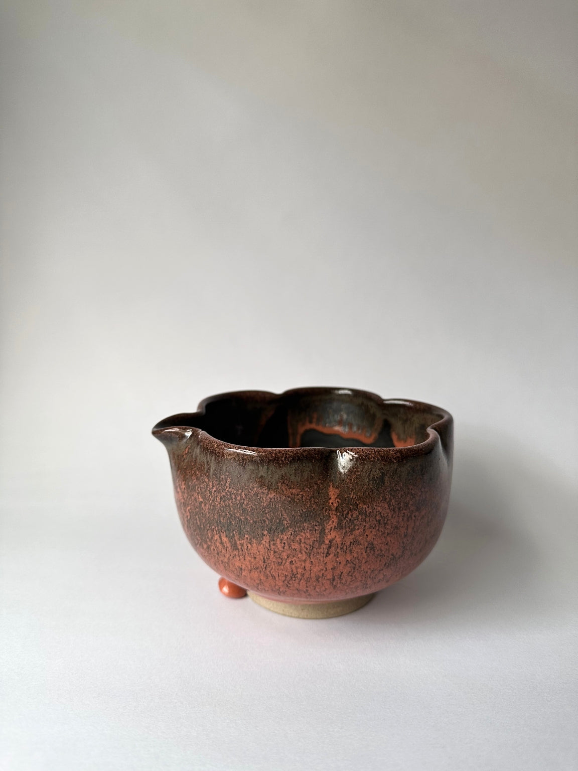Pomegranate Camellia Matcha Bowl