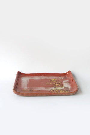 Brick Brushstroke Platter