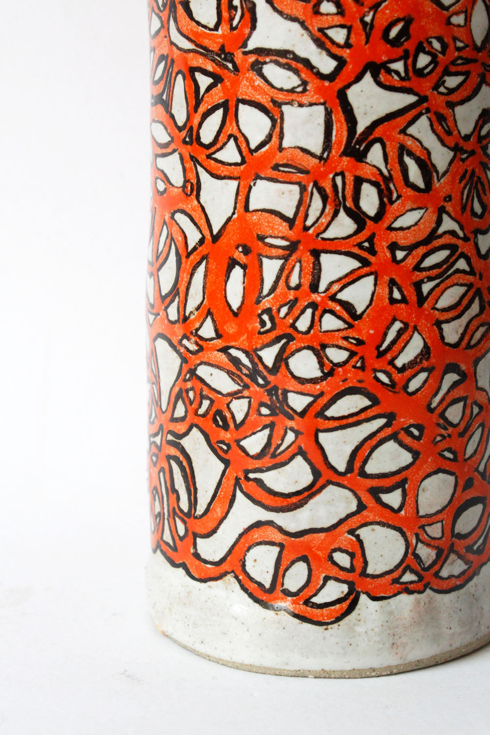 'Twist That Orange Leg' Vase