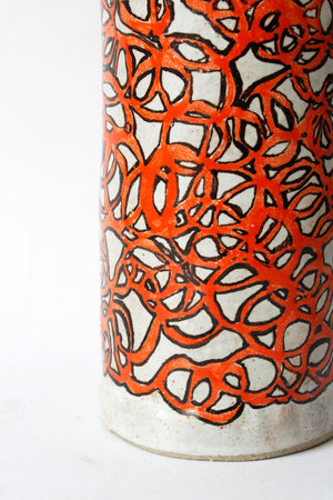 'Twist That Orange Leg' Vase